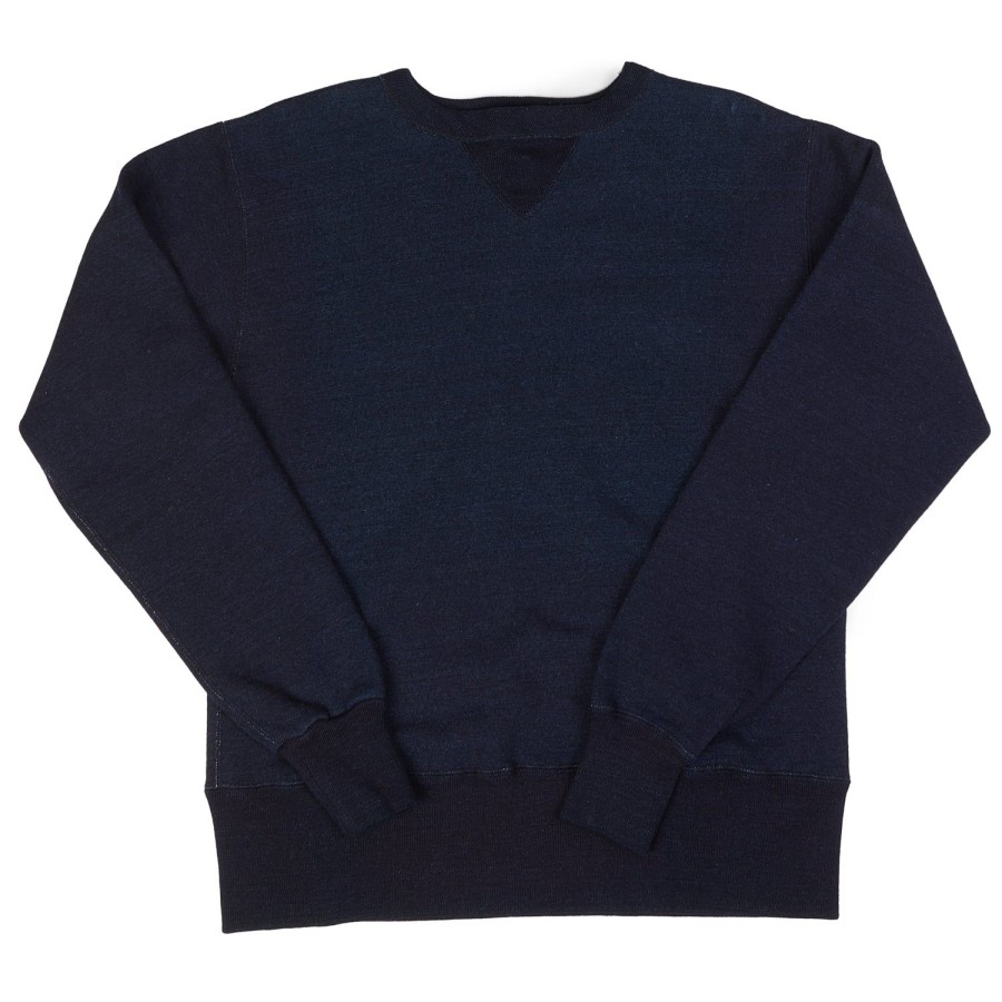 Clothing Full Count | Full Count 3721Ex Tsuriami Sweatshirt - Indigo