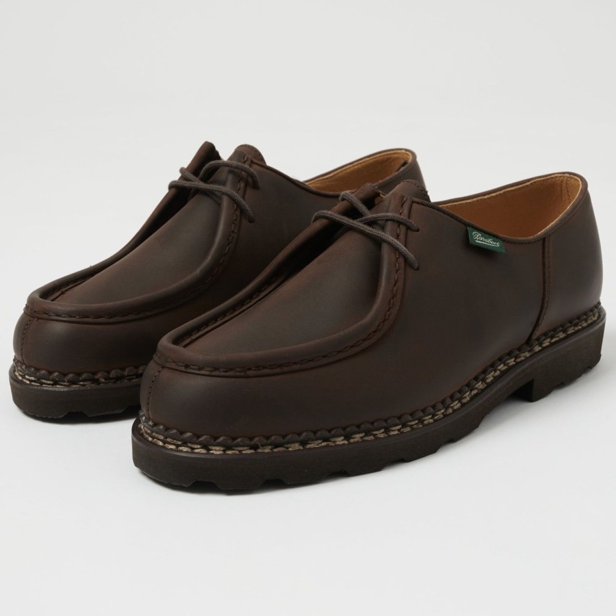 Footwear Paraboot | Paraboot Michael Marche Shoe - Brown Nubuck Gringo