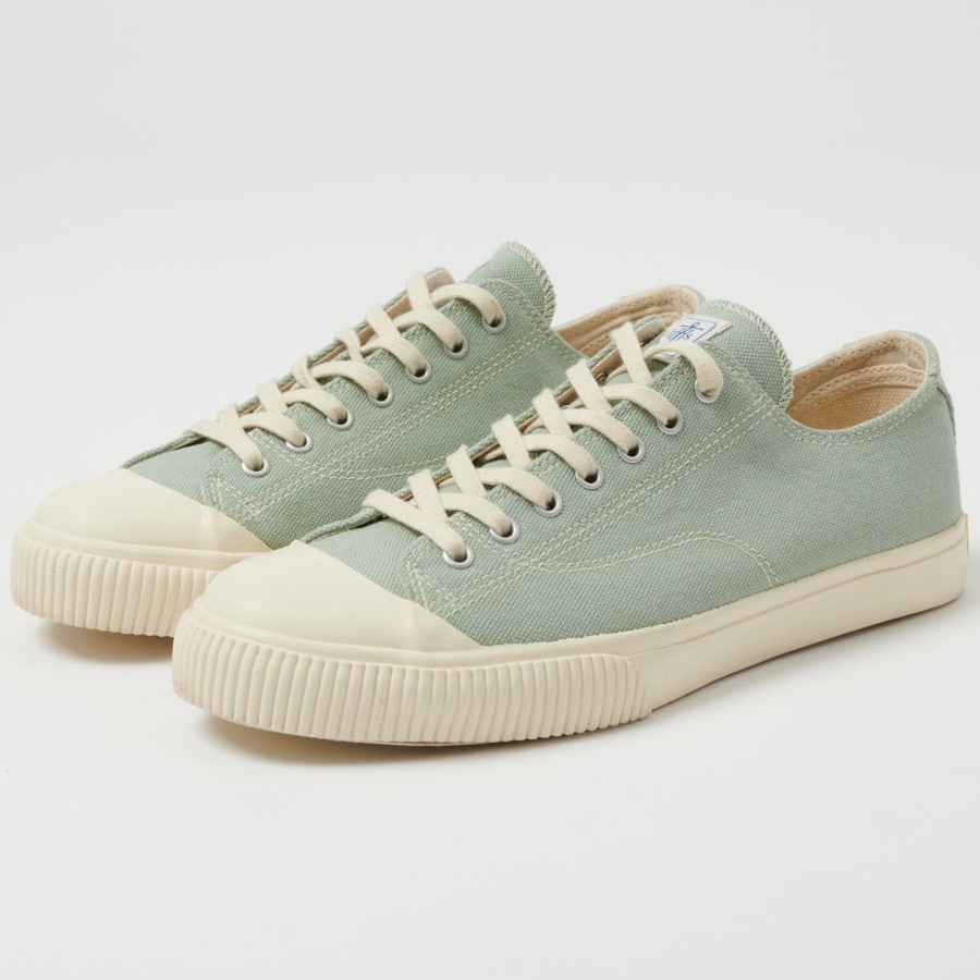 Footwear Catch Ball | Catch Ball 'Military Standard X East Harbour Surplus' Canvas Sneaker - Halopythe Green