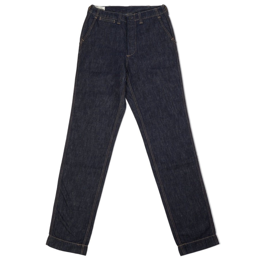 Clothing Freewheelers & Co | Freewheelers M-1942 9.5Oz Denim Trouser - Indigo