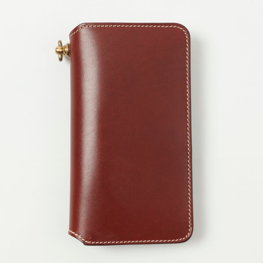 Accessories Barnes & Moore | Barnes & Moore 'Roadster' Long Wallet - Tarnsjo Dark Cherry