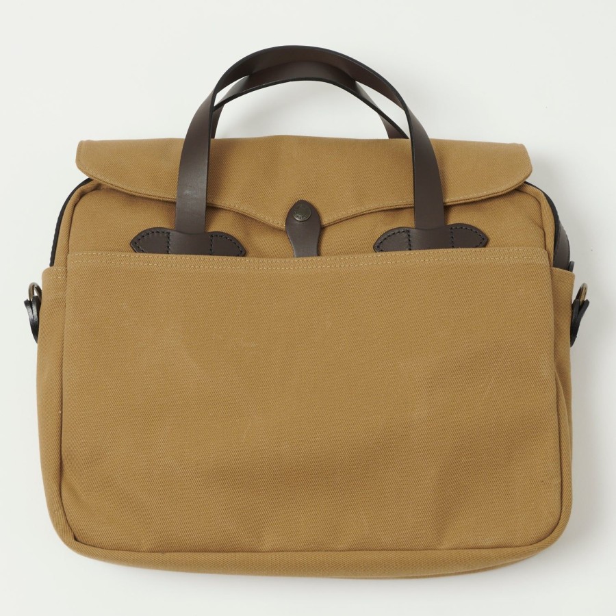 Accessories Filson | Filson Rugged Twill Original Briefcase - Tan