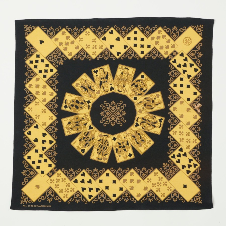 Accessories Warehouse & Co | Warehouse 5241 'Trump' Pattern Bandana - Black