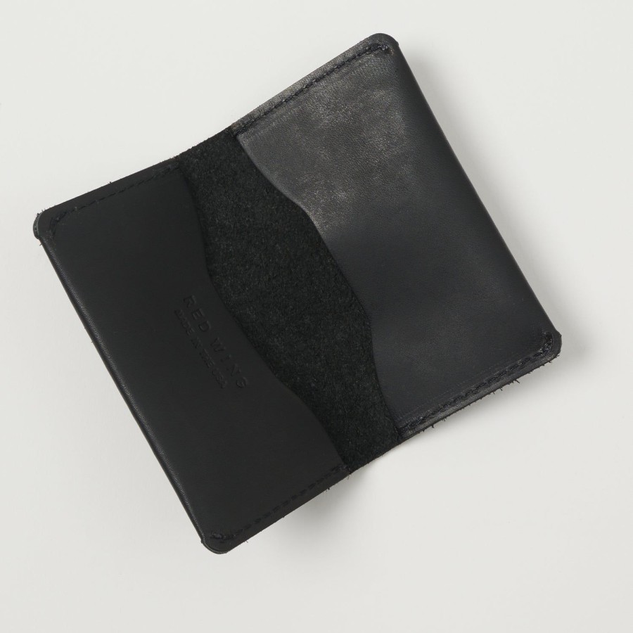 Accessories Red Wing | Red Wing 95021 Card Holder Wallet - Black Frontier