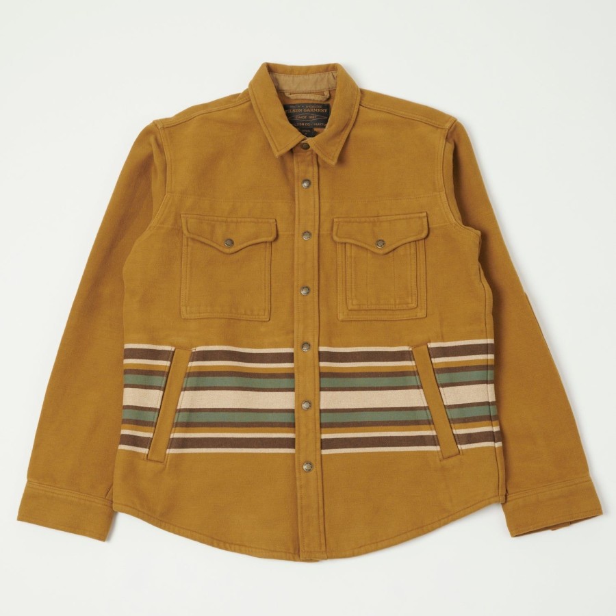 Clothing Filson | Filson Beartooth Jac-Shirt - Golden Brown Multi