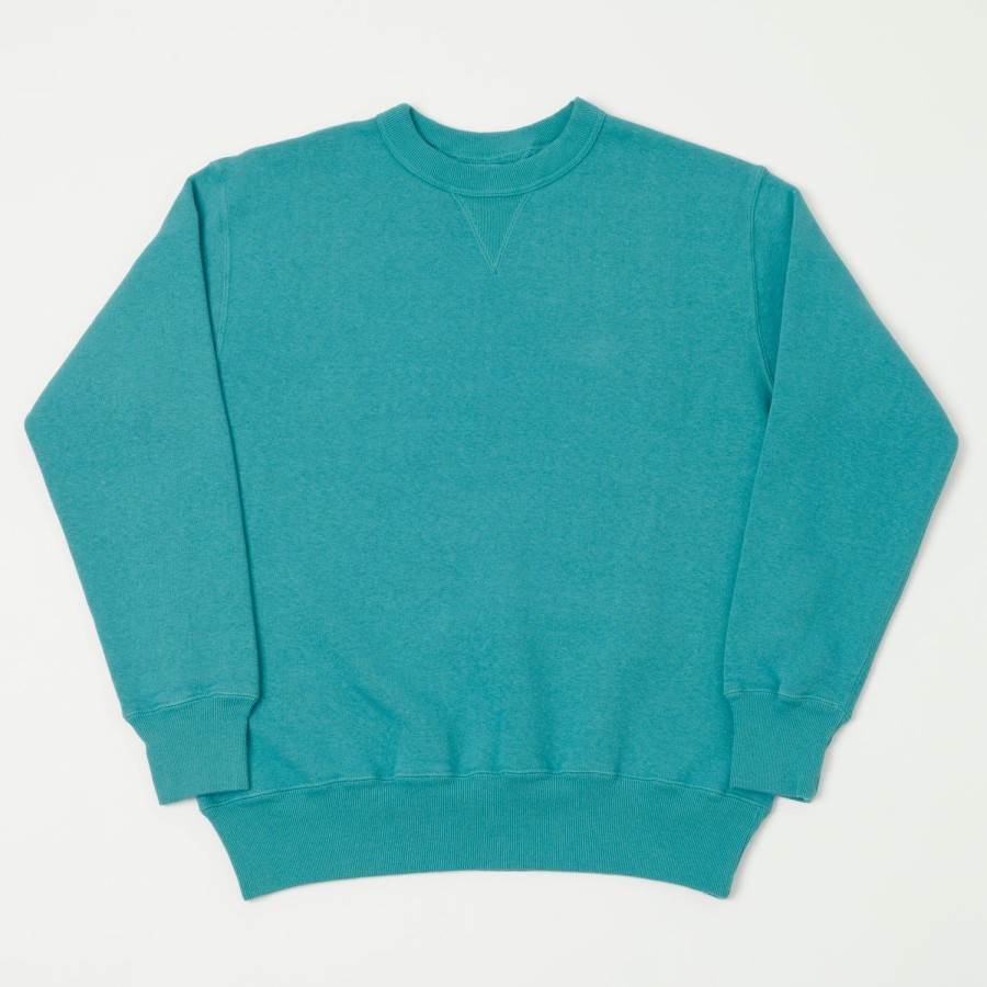 Clothing Dubbleworks | Dubbleworks Tsuriami Sweatshirt - Turqoise