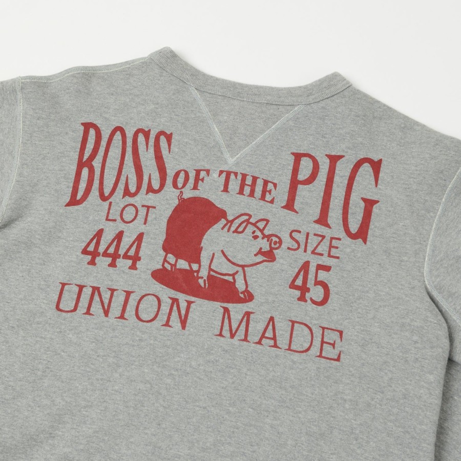 Clothing Studio D'artisan | Studio D'Artisan 'Boss Of The Pig' Sweatshirt - Grey