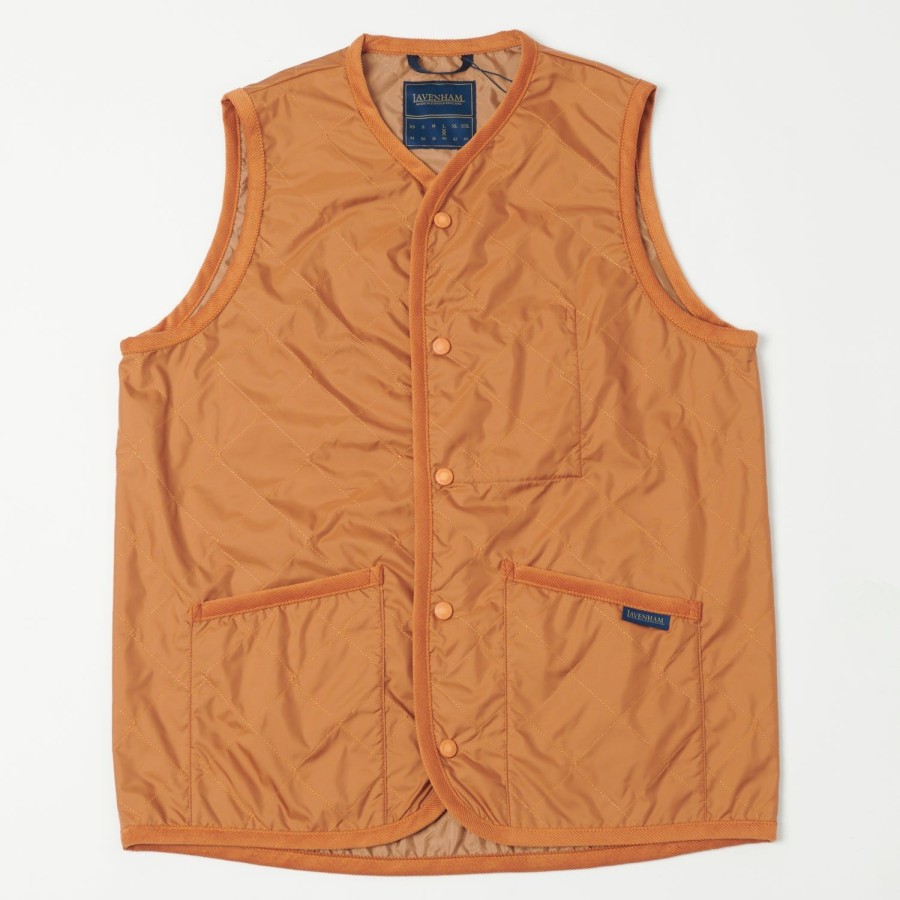 Clothing Lavenham | Lavenham Thornham Gilet - Lavenster Brick