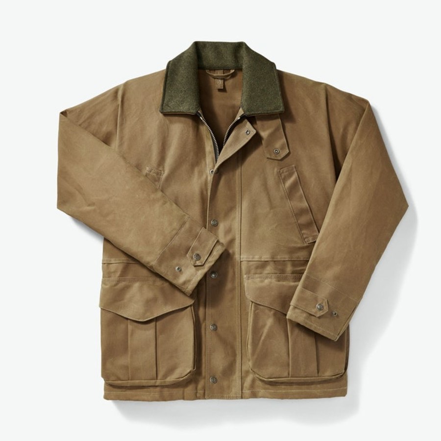 Clothing Filson | Filson Tin Cloth Field Jacket - Dark Tan