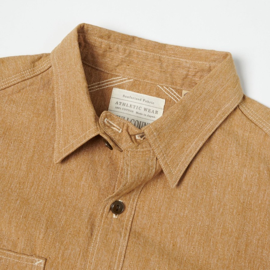 Clothing Full Count | Full Count 4963 Work Shirt - Camel