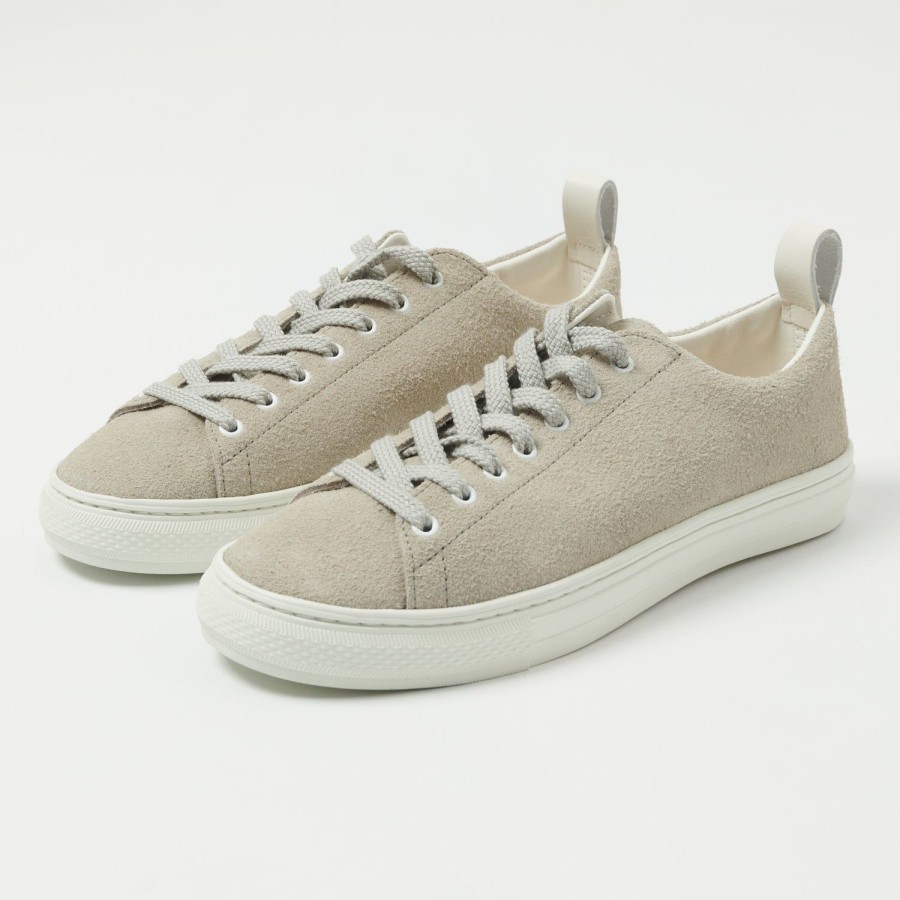 Footwear Buddy | Buddy Bull Terrier Low Chubby Sneaker - Grey Suede