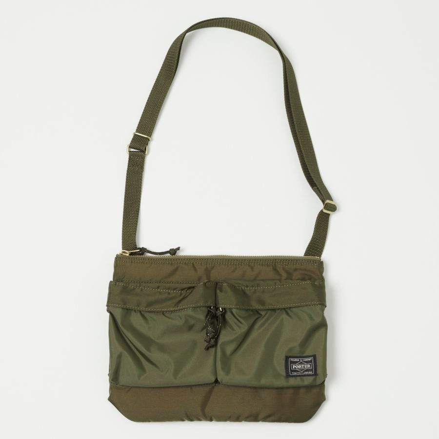 Accessories Porter - Yoshida & Co. | Porter-Yoshida & Co. Force Shoulder Bag - Olive Drab