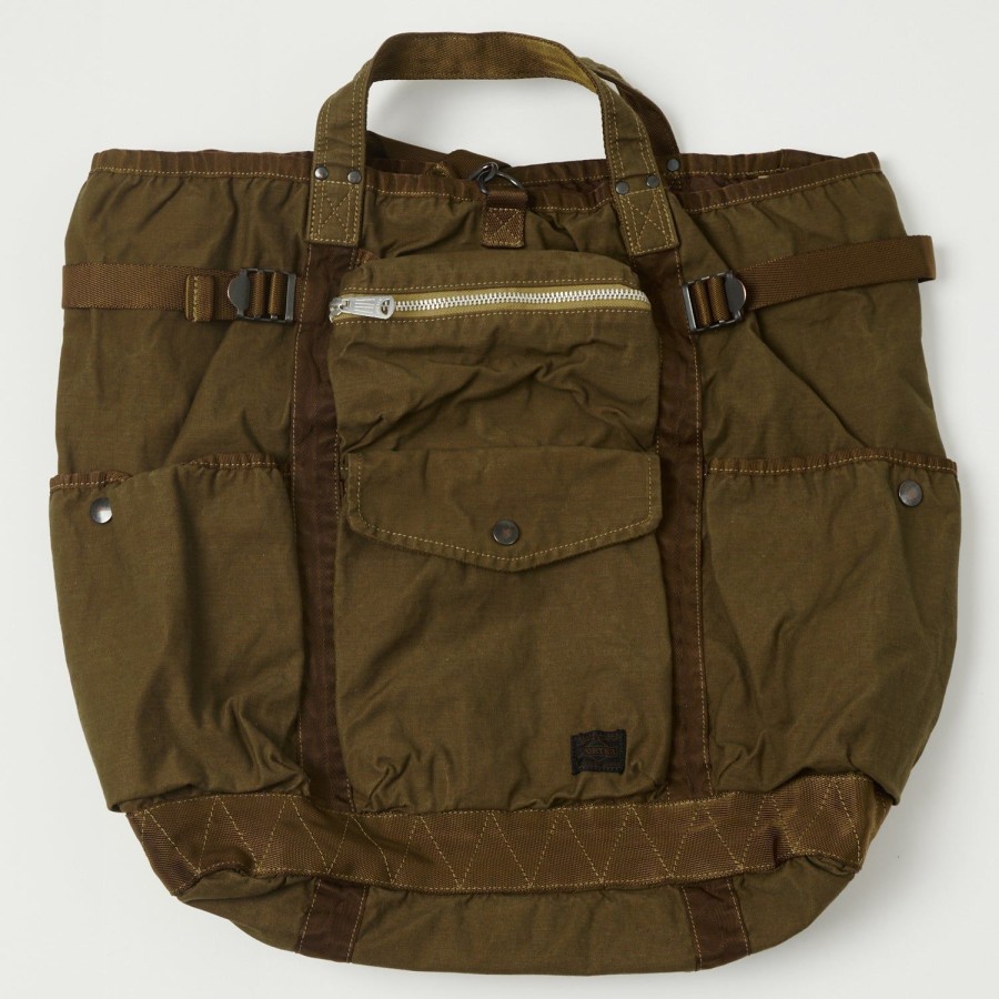 Accessories Porter - Yoshida & Co. | Porter-Yoshida & Co. Crag 2-Way Ruck Sack - Coyote