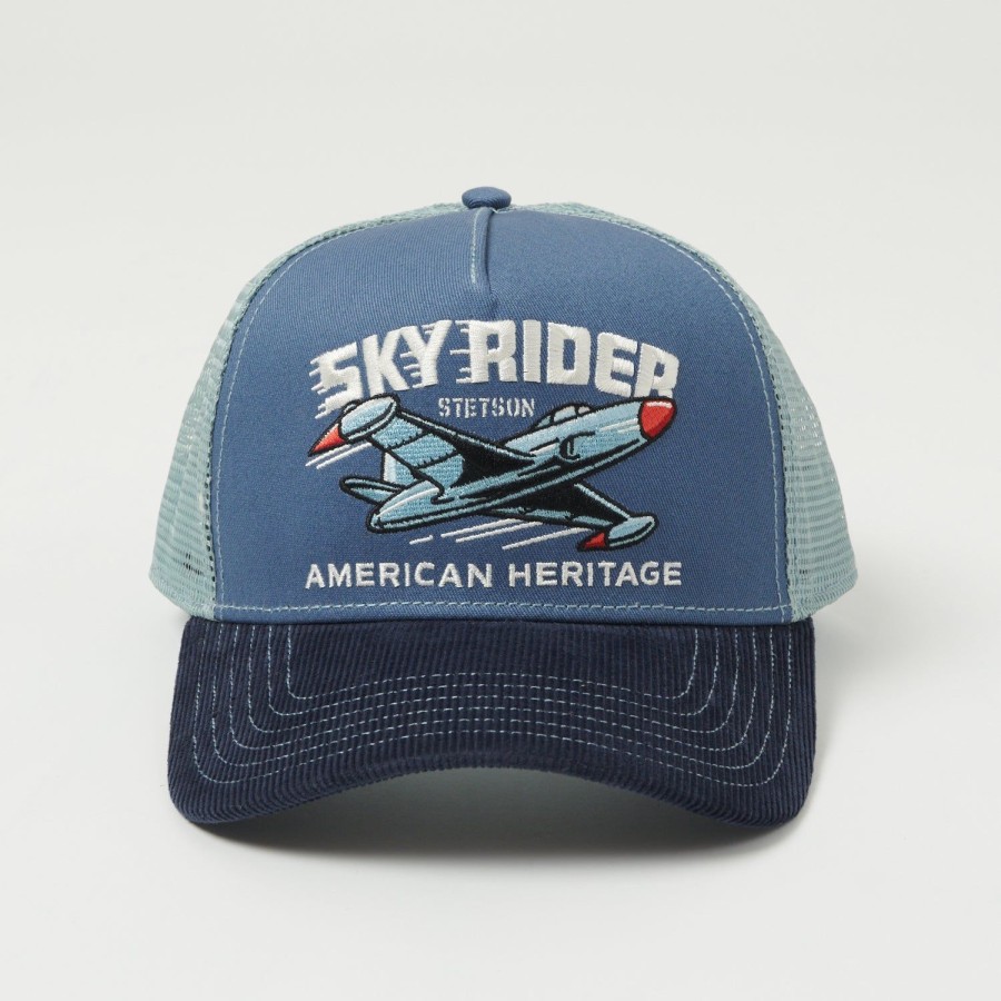 Accessories Stetson | Stetson 7761102-22 'Sky Rider' Trucker Cap