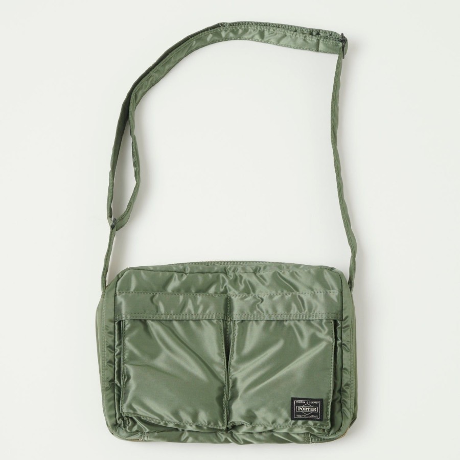 Accessories Porter - Yoshida & Co. | Porter-Yoshida & Co. Large Tanker Shoulder Bag - Sage Green