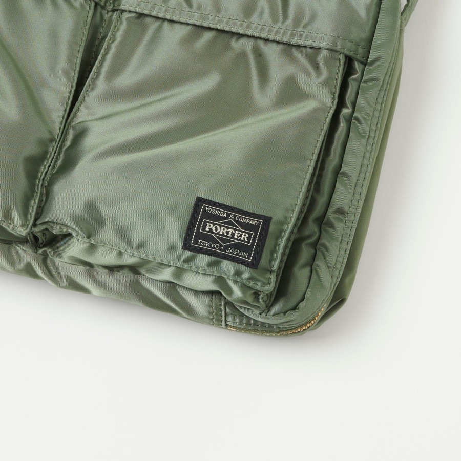 Accessories Porter - Yoshida & Co. | Porter-Yoshida & Co. Large Tanker Shoulder Bag - Sage Green