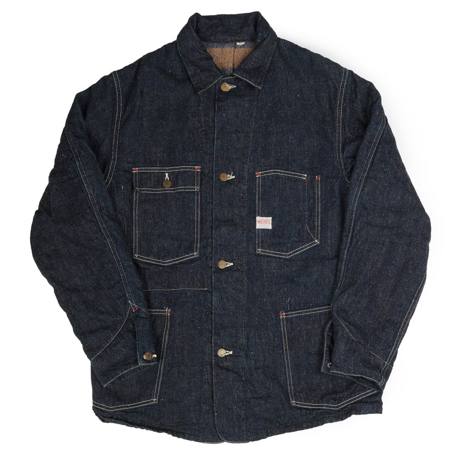 Clothing Warehouse & Co | Warehouse 2111 Lined Denim Coverall Jacket - Rinsed