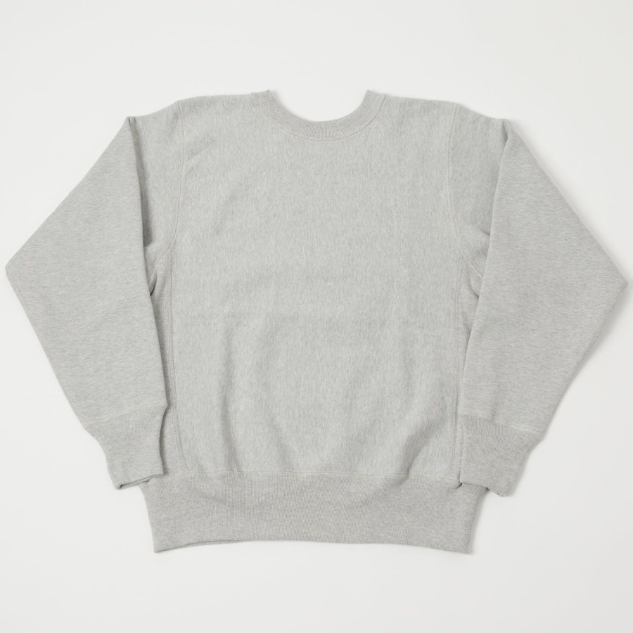 Clothing Warehouse & Co | Warehouse 483 Plain Sweatshirt - Heather Grey