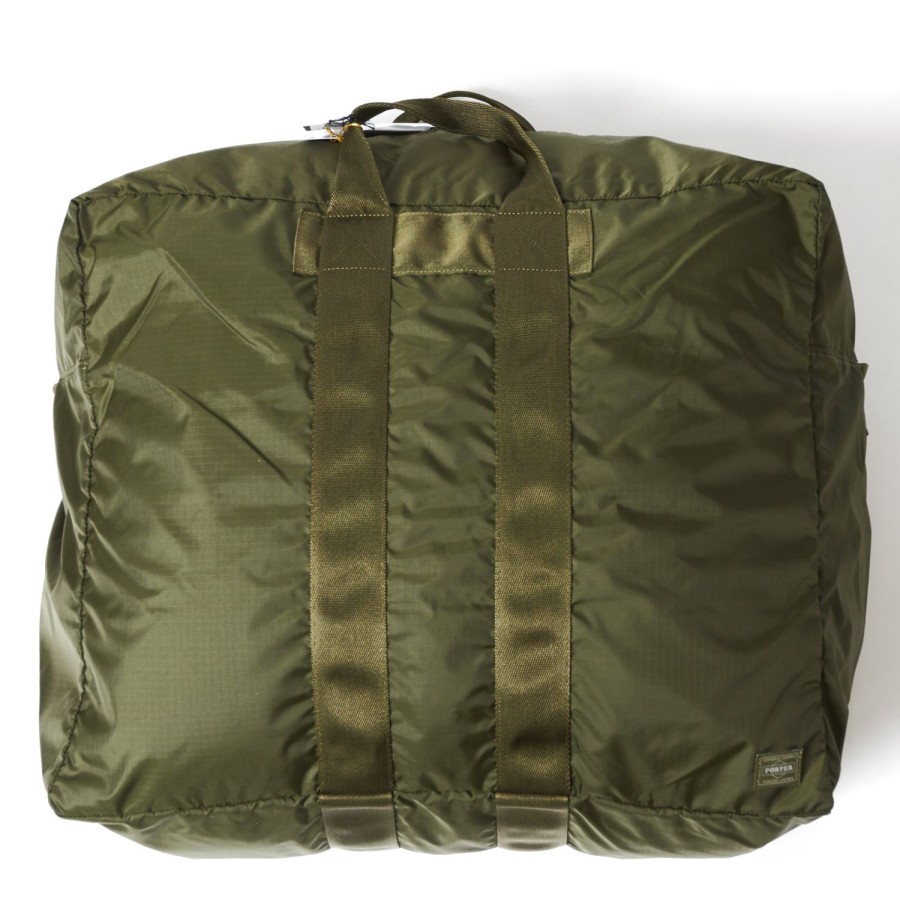 Accessories Porter - Yoshida & Co. | Porter-Yoshida & Co. Large Flex 2-Way Duffle Bag - Olive Drab