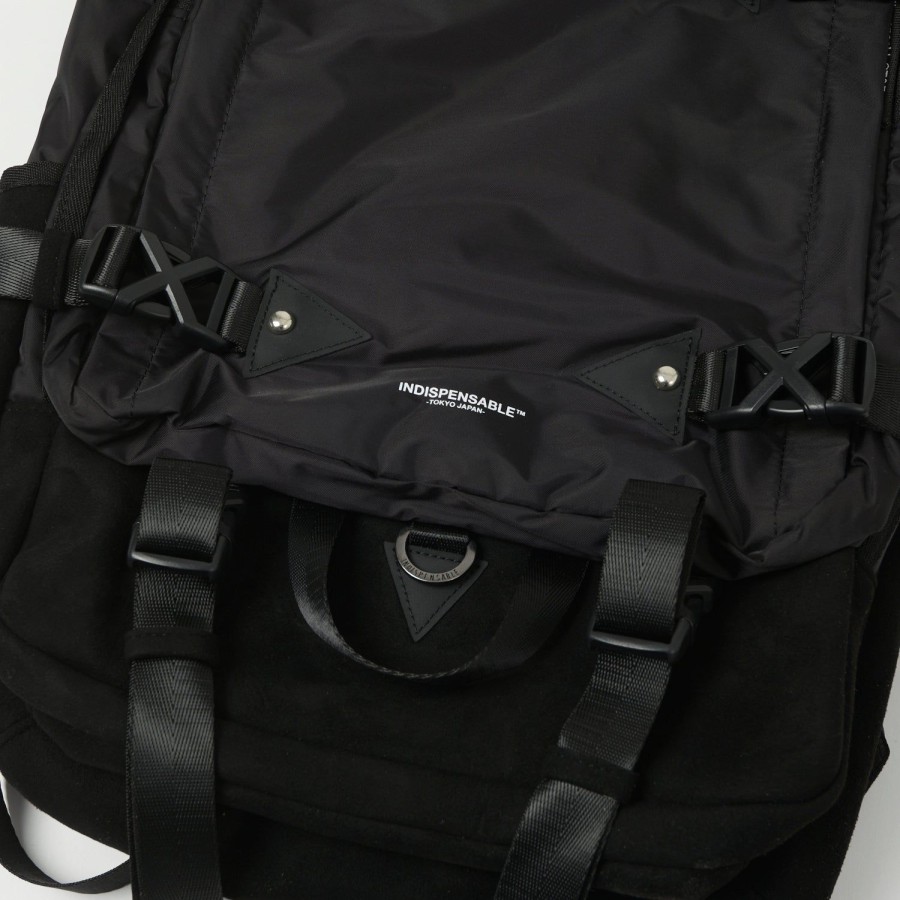 Accessories Indispensable | Indispensable Idp Backpack Brill+Econyl - Black