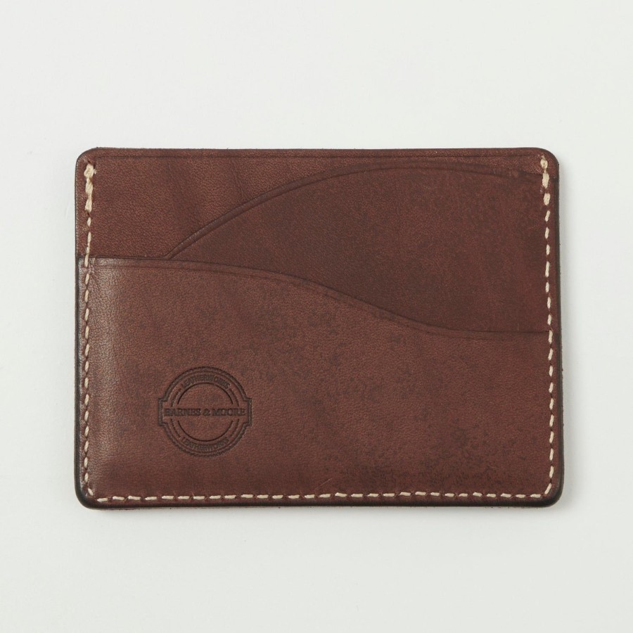 Accessories Barnes & Moore | Barnes & Moore 'Drayman' Cardholder Wallet - Deep Honey