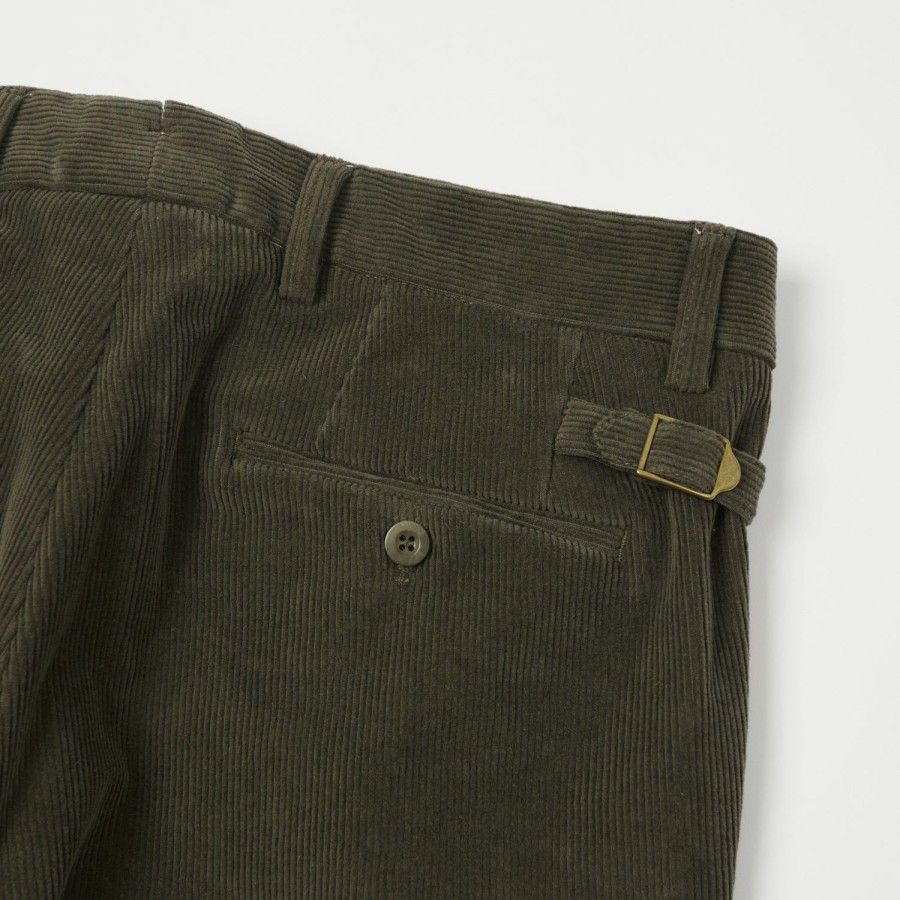 Clothing East Harbour Surplus | East Harbour Surplus Barry Corduroy Trouser - Green