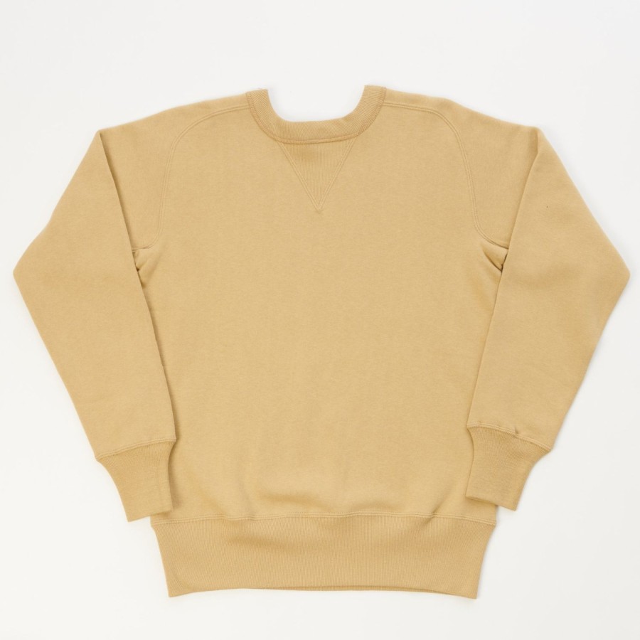 Clothing Warehouse & Co | Warehouse 404 Freedom Sleeve Sweatshirt - Dark Beige