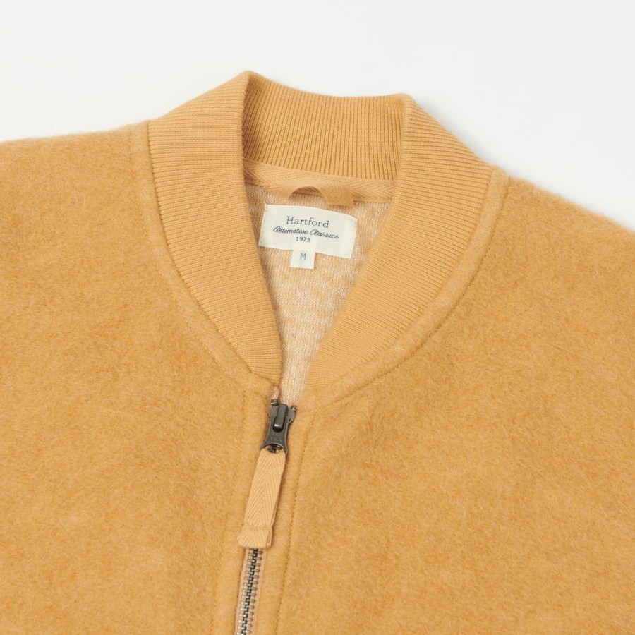 Clothing Hartford | Hartford Knitted Wool Vest - Mustard