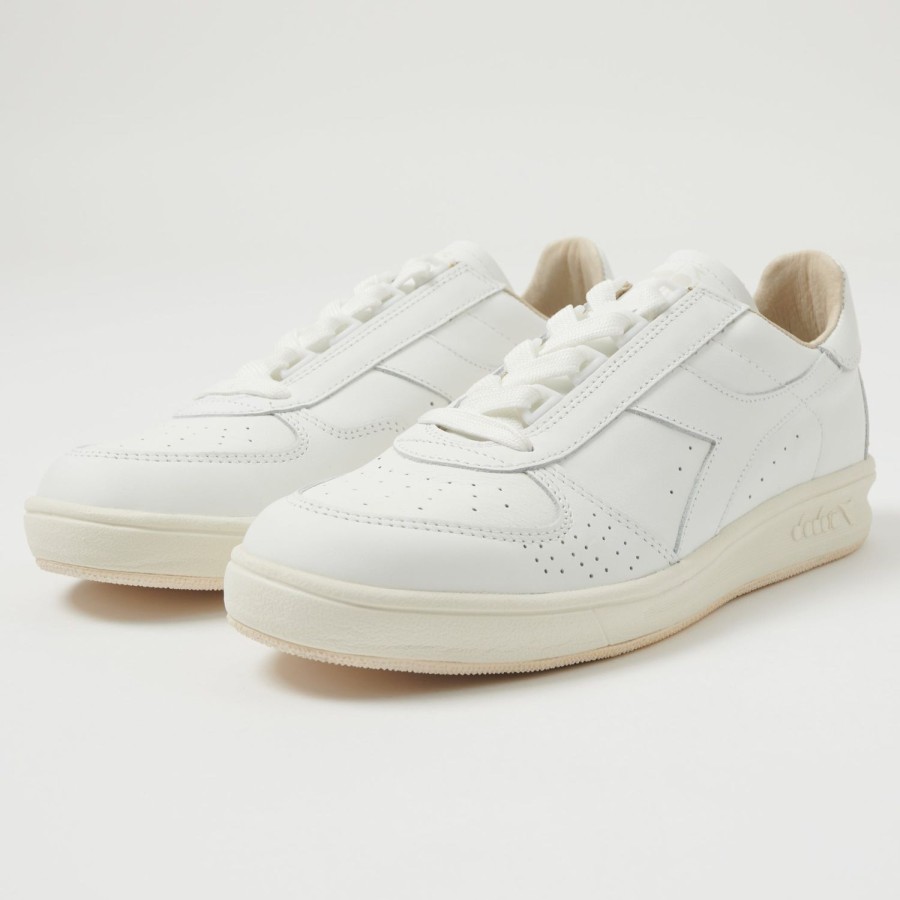 Footwear Diadora | Diadora B.Elite H Italia Sport Sneaker - White/White