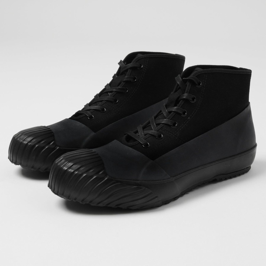 Footwear Moonstar | Moonstar Alweather Canvas/Rubber Sneaker - Black