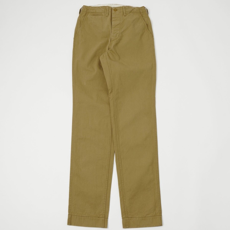 Clothing Freewheelers & Co | Freewheelers 2222016 'M-1941' Trouser - Khaki