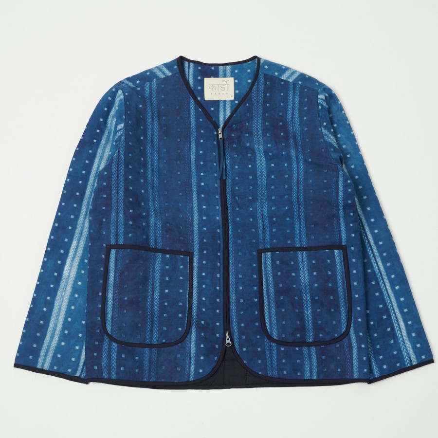 Clothing Kardo | Kardo Amar Quilted Liner Jacket - Indigo