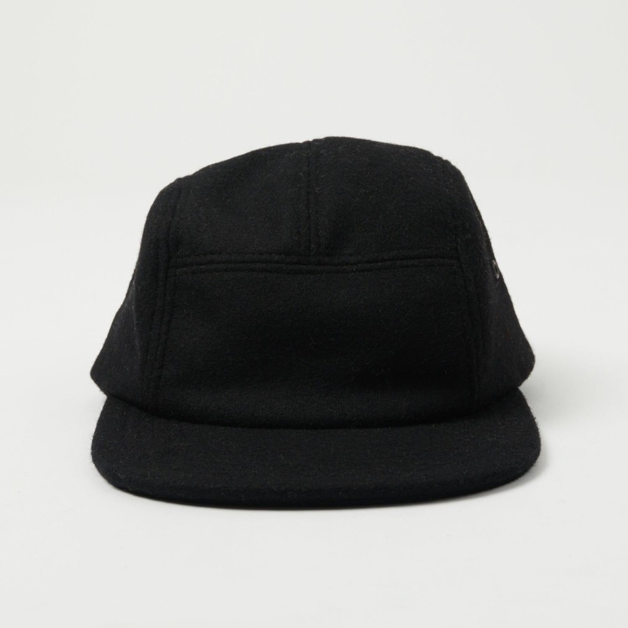 Accessories Crown Cap | Crown Cap 5 Panel Ball Cap - Black