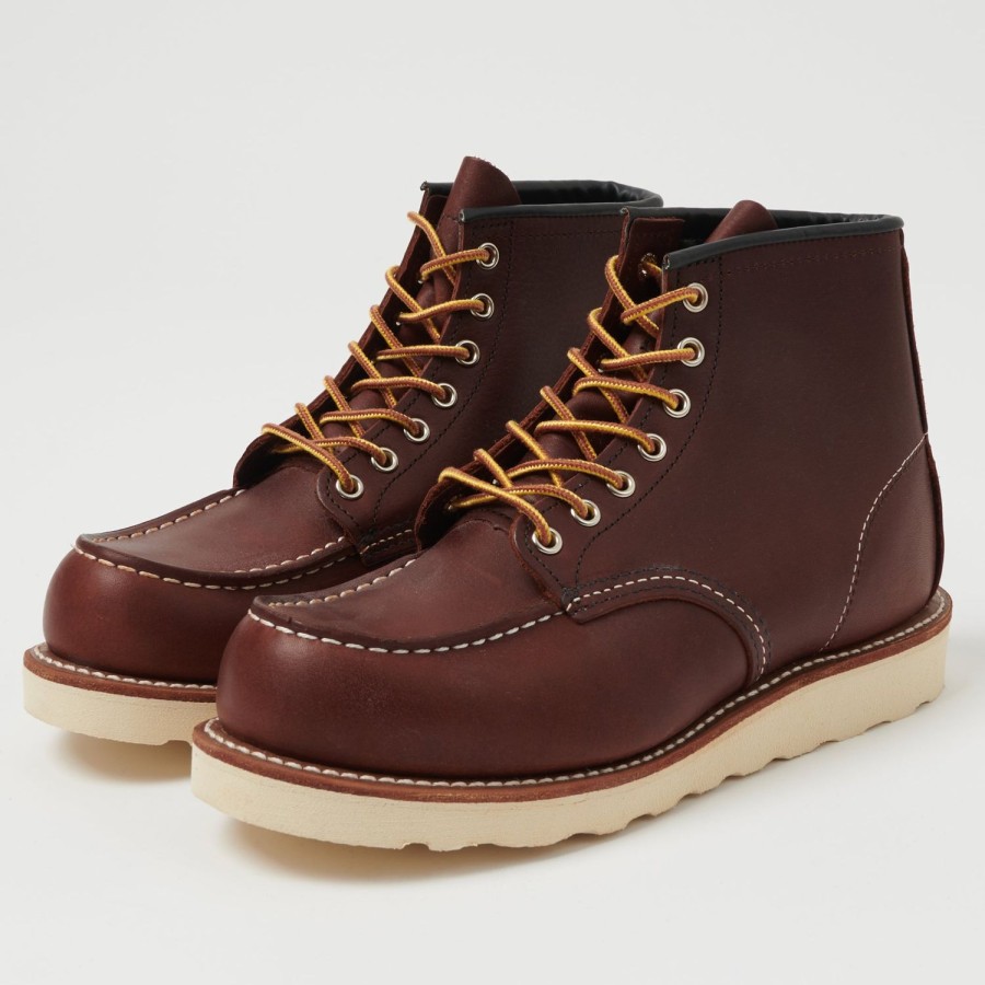 Footwear Red Wing | Red Wing 8138 Moc Toe Boots - Briar Oil Slick