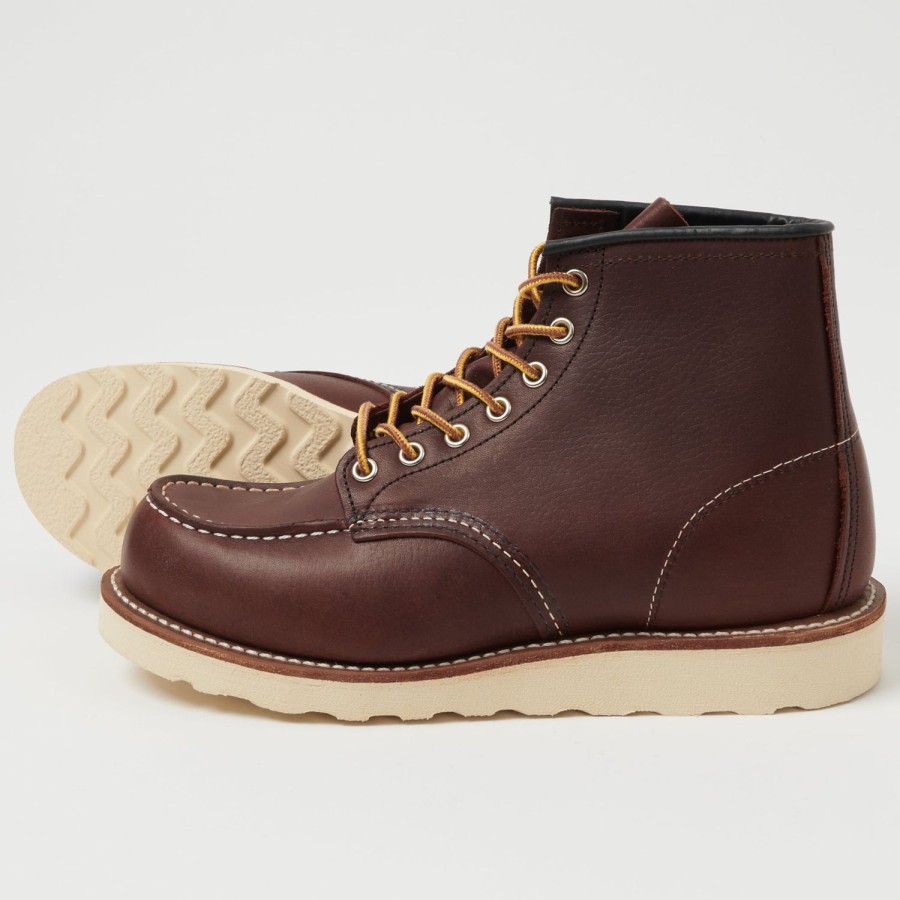 Footwear Red Wing | Red Wing 8138 Moc Toe Boots - Briar Oil Slick