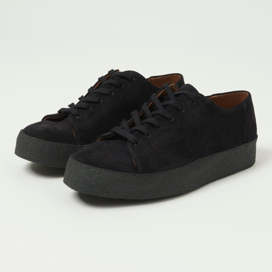 Footwear Sanders | Sanders Monkey Shoe - Black Suede