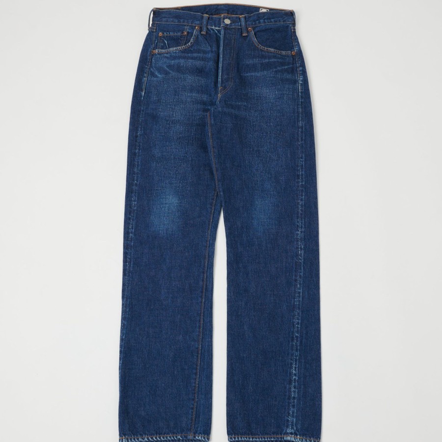 Clothing Full Count | Full Count 1102 13.7Oz 'That Thing' Regular Straight Jean - One Wash