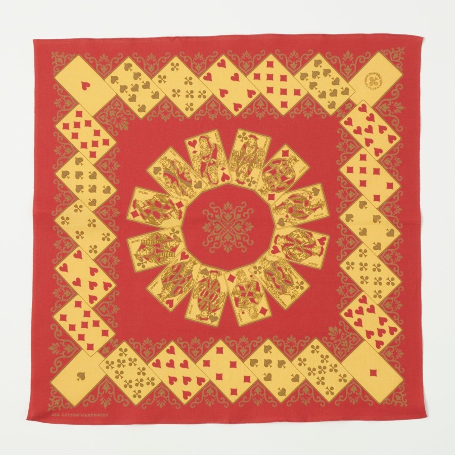 Accessories Warehouse & Co | Warehouse 5241 'Trump' Pattern Bandana - Red