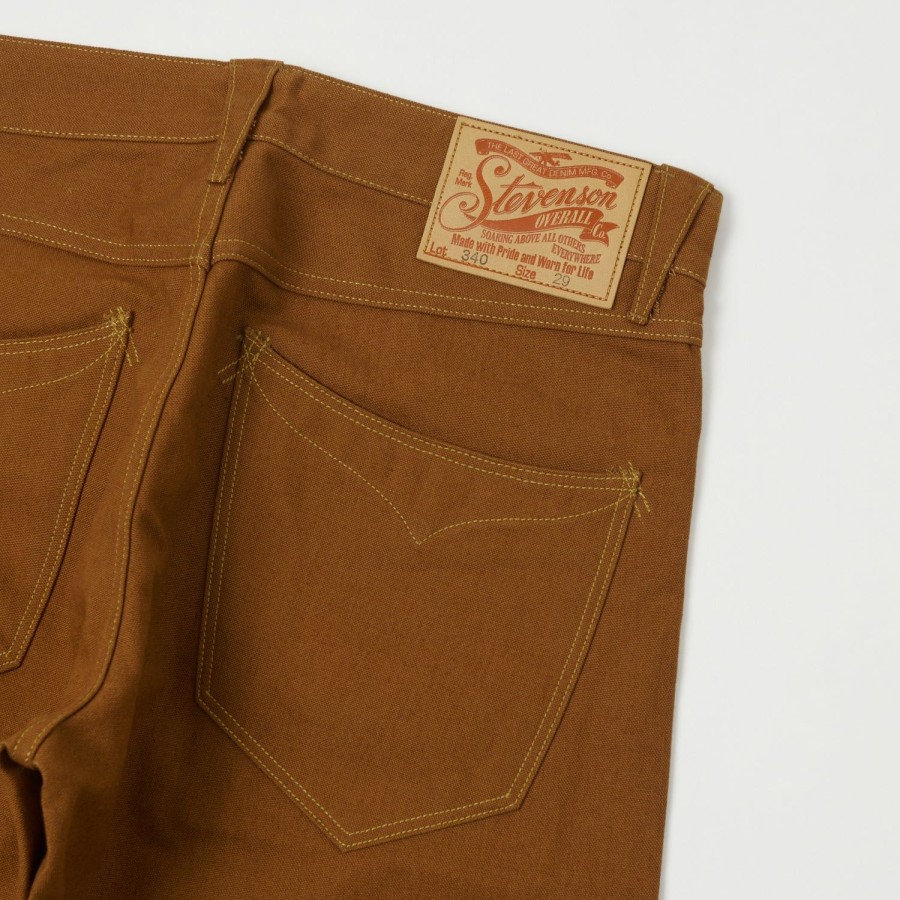 Clothing Stevenson Overall Co. | Stevenson Overall 340 Calistoga Slim Trouser - Duck Canvas