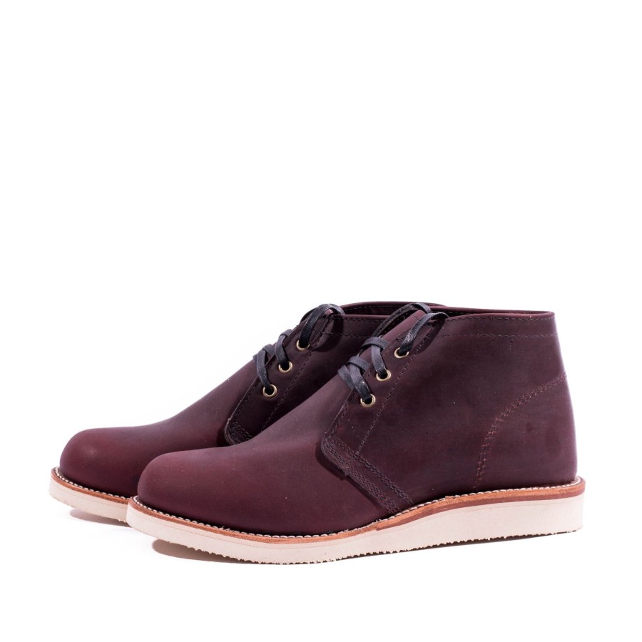 Footwear Chippewa Boots | Chippewa 4025Bur 1955 Original Modern Suburban Chukka - Burgundy