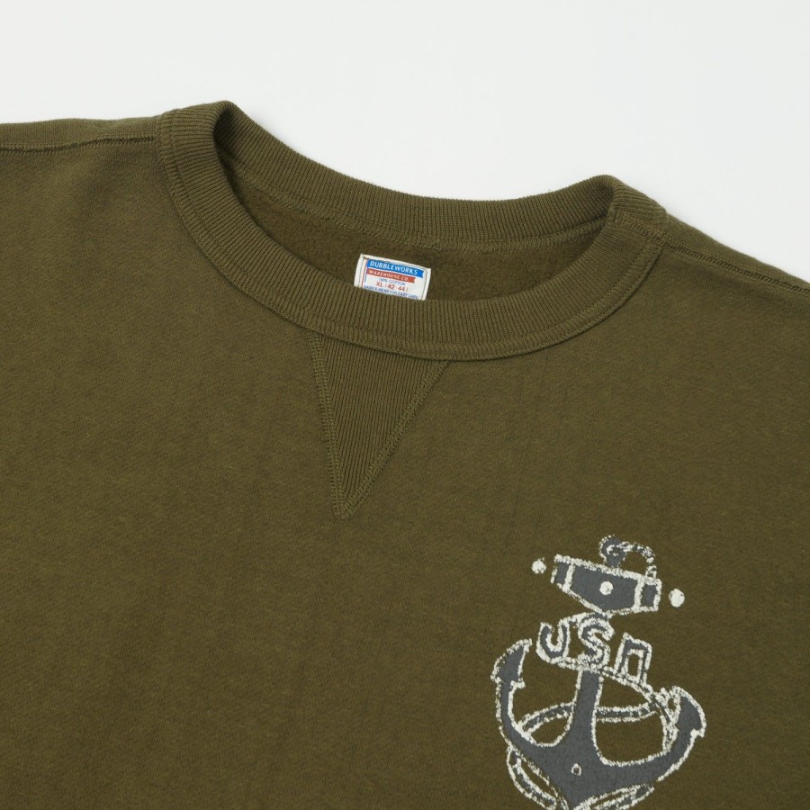 Clothing Dubbleworks | Dubbleworks Elyria Ohio Sweatshirt - Olive