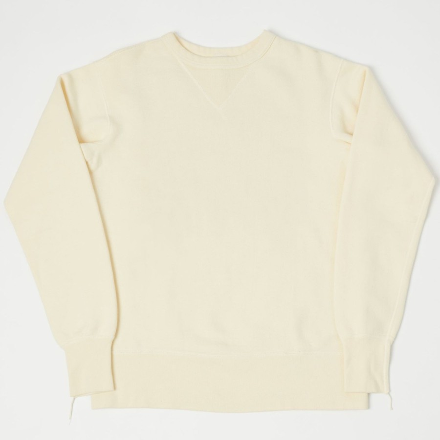 Clothing Studio D'artisan | Studio D'Artisan 9672 Loopwheel Sweatshirt - Ivory