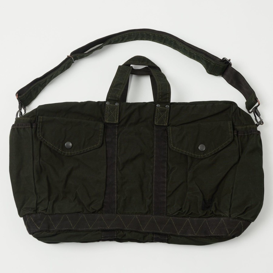 Accessories Porter - Yoshida & Co. | Porter-Yoshida & Co. Crag 2-Way Boston Bag - Khaki