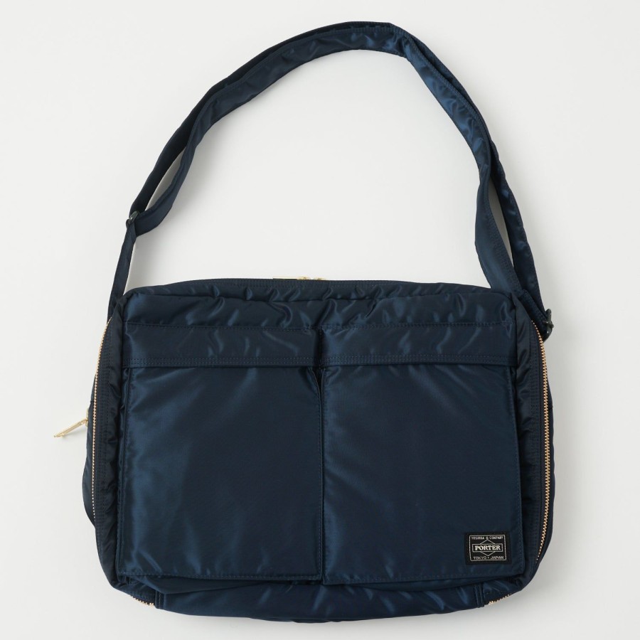 Accessories Porter - Yoshida & Co. | Porter-Yoshida & Co. Tanker Shoulder Bag - Iron Blue