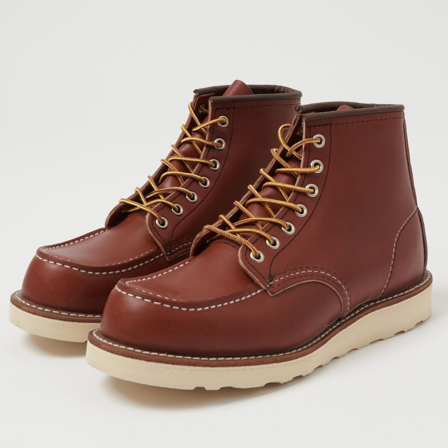 Footwear Red Wing | Red Wing 8875 'Irish Setter' 6-Inch Moc Toe Boots - Oro Russet Portage