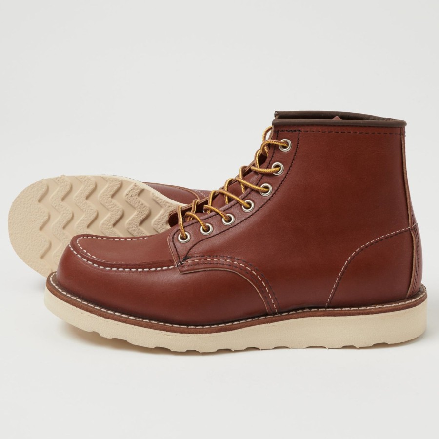 Footwear Red Wing | Red Wing 8875 'Irish Setter' 6-Inch Moc Toe Boots - Oro Russet Portage