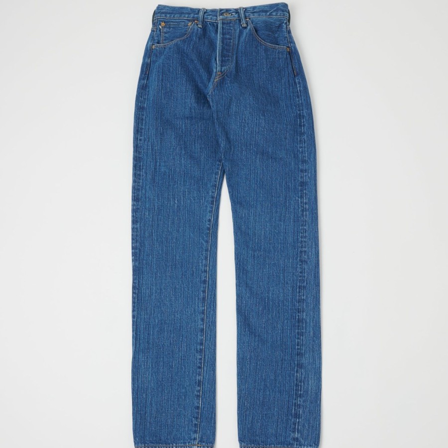 Clothing ONI Denim | Oni 510Shm 'Kiwami' Semi Hand Made 16Oz Natural Indigo Slim Straight Jean - Light Wash