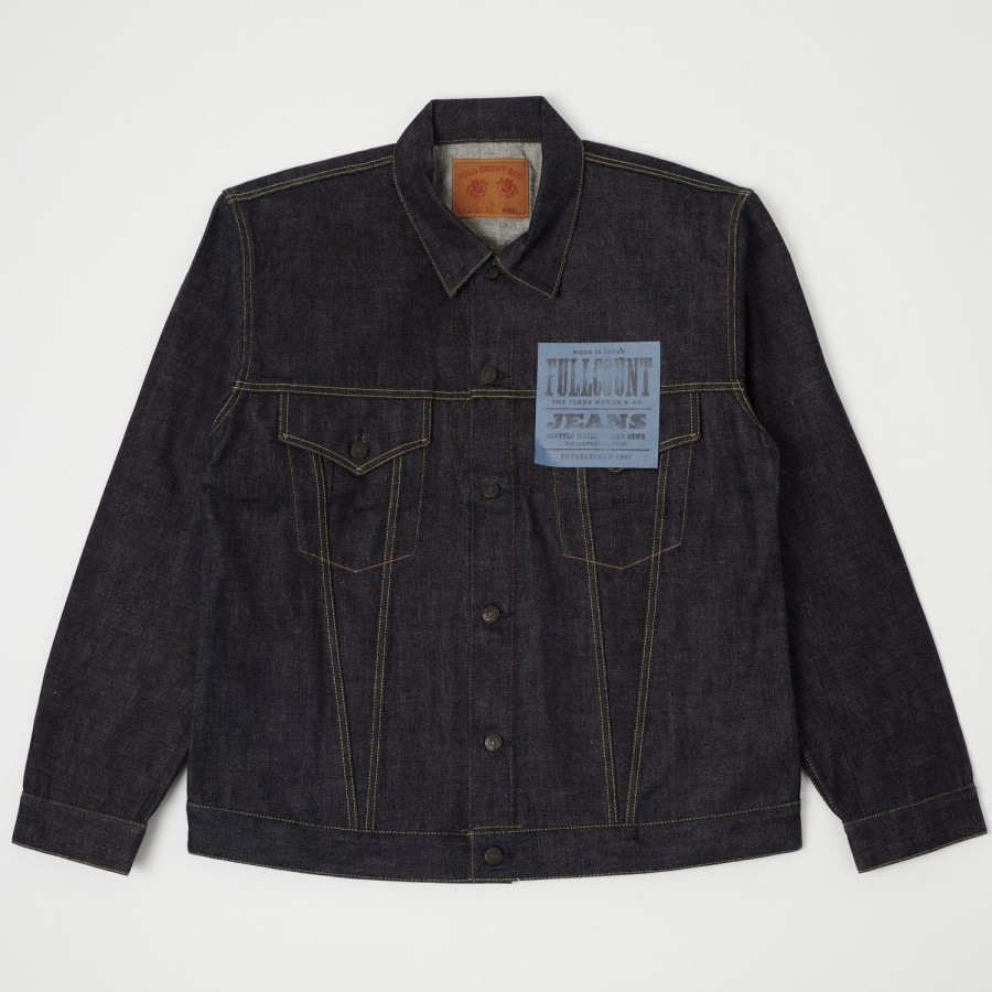 Clothing Full Count | Full Count 2101Xx 15.5Oz Type Iii Denim Jacket