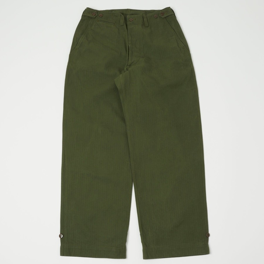 Clothing Buzz Rickson's | Buzz Rickson'S M-1943 Hbt U. S. Army Trouser - Olive