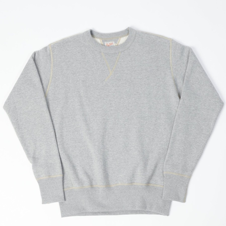 Clothing TOYS McCOY | Toys Mccoy Usn Print Sweatshirt - Grey